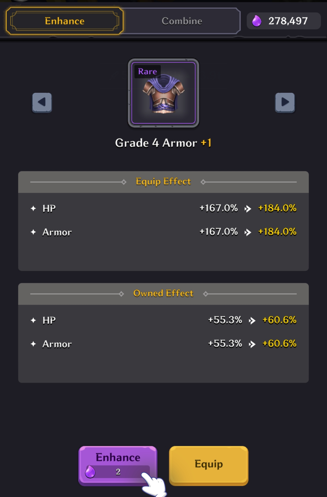 Equipment Enhancement Image
