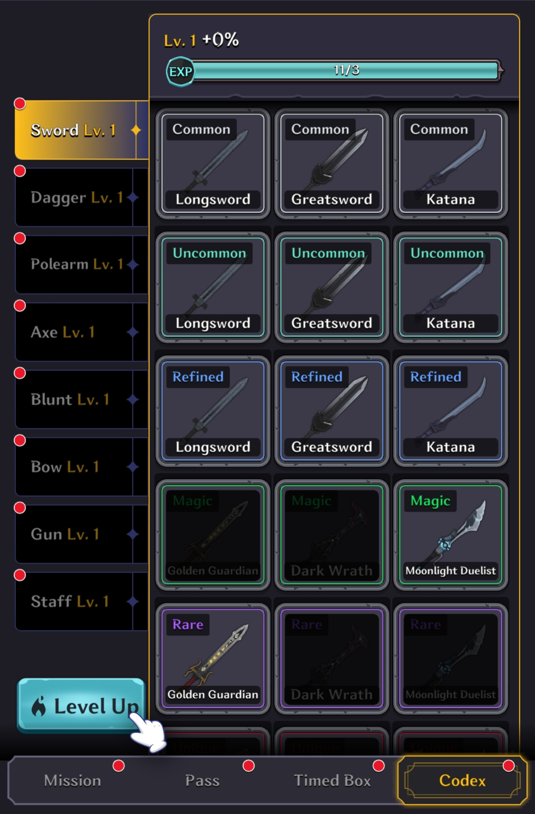 Codex Level Up Image