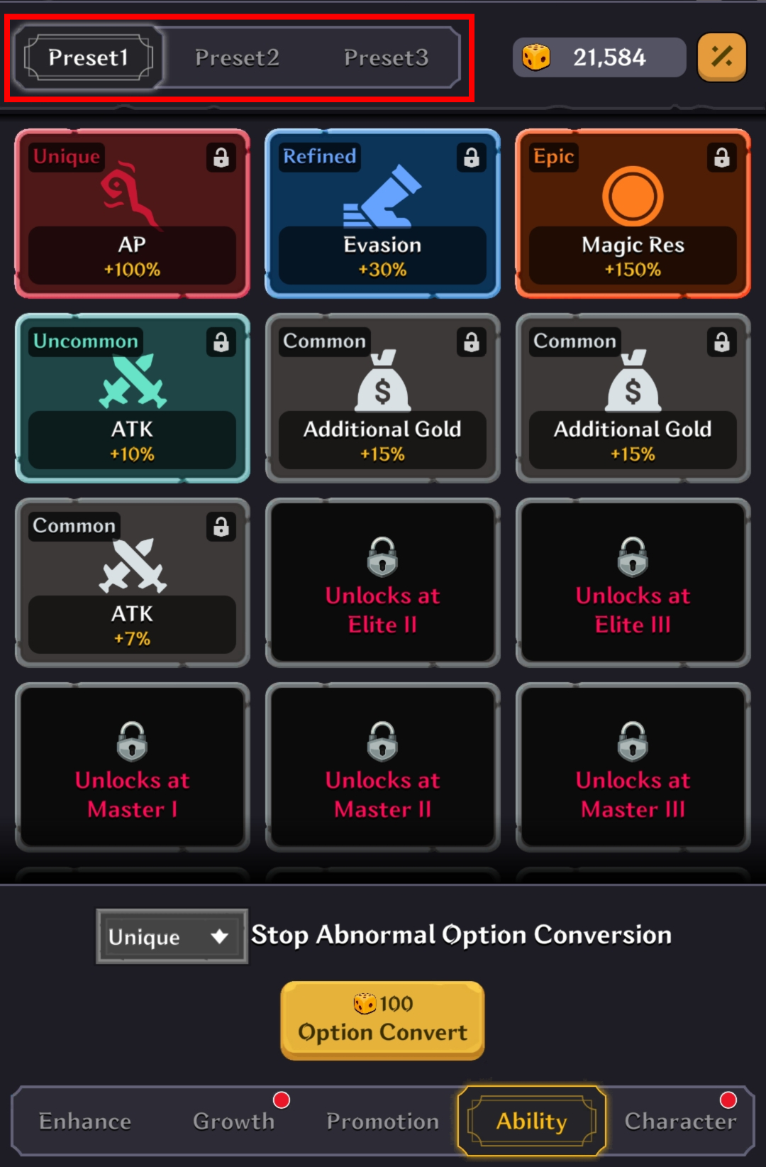 Preset Image