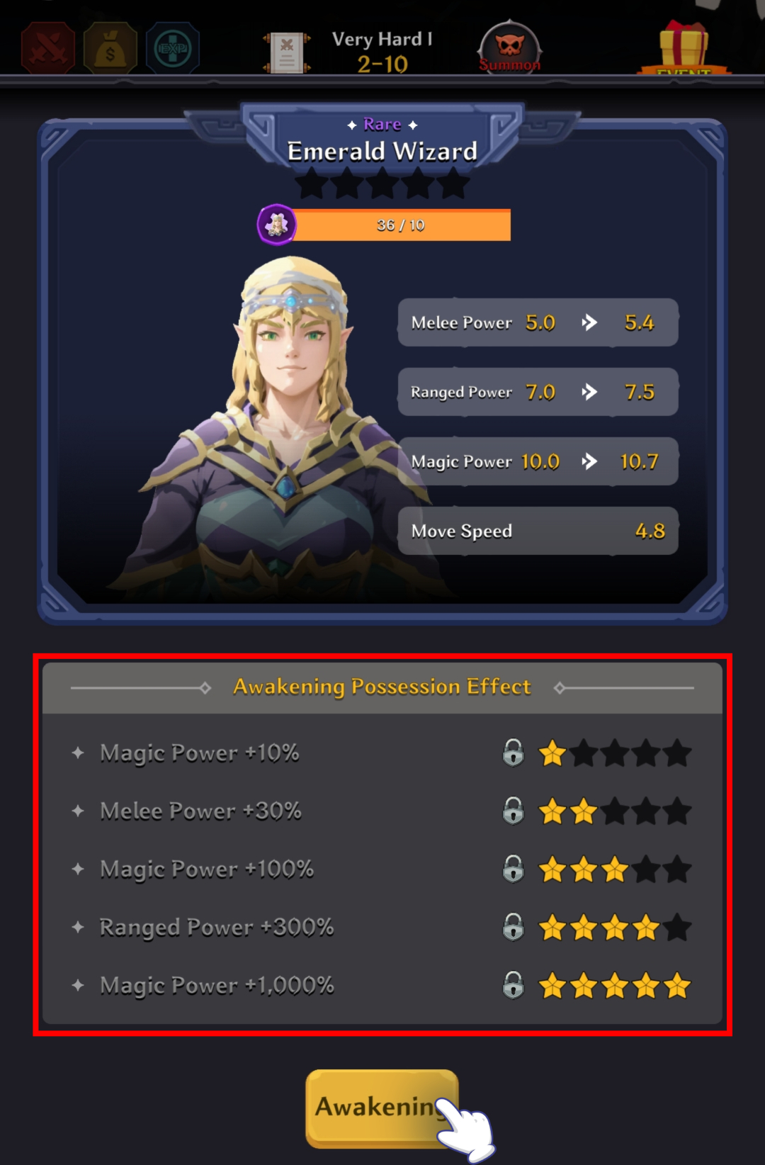 Character Possession Effect Image