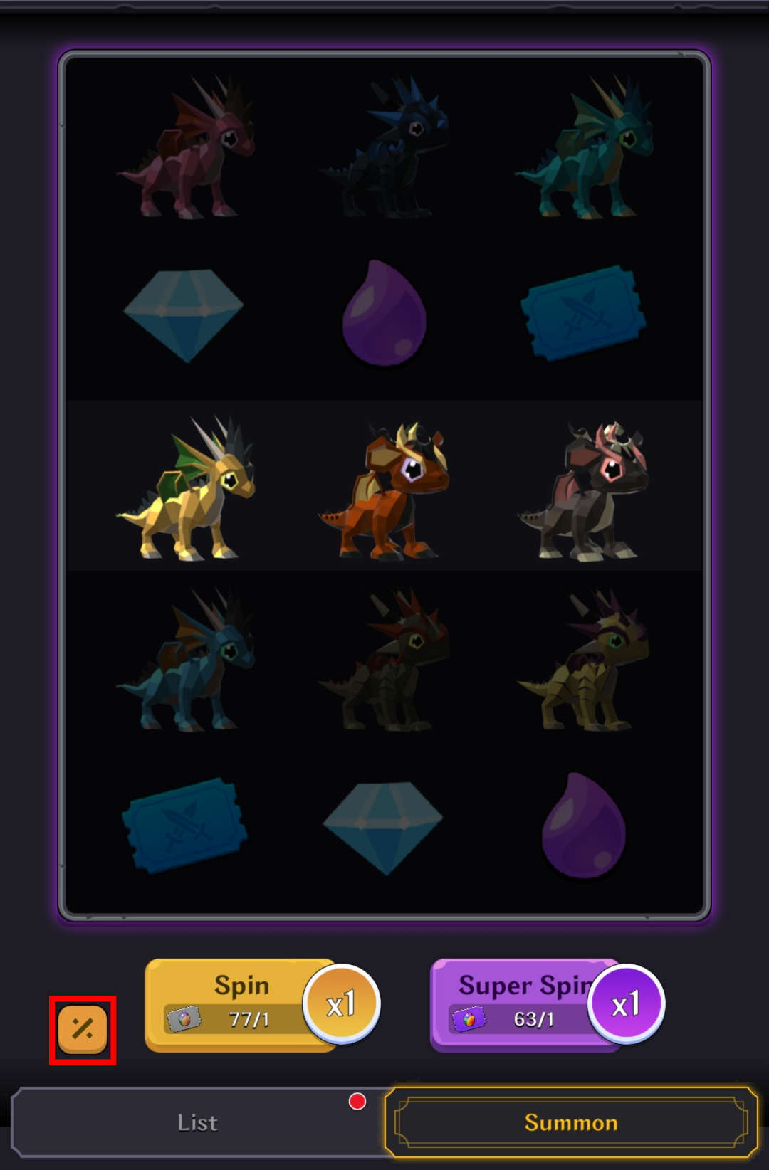 Check Summon Probability Image