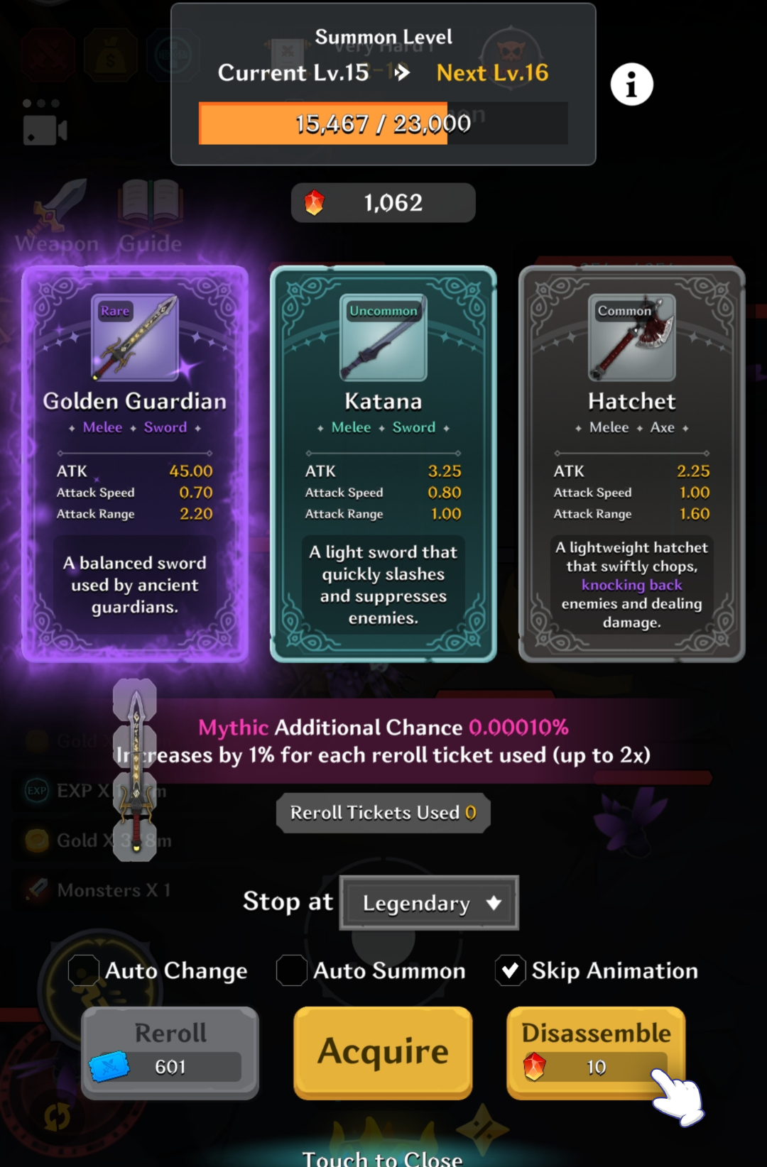 Dismantle Weapon Image