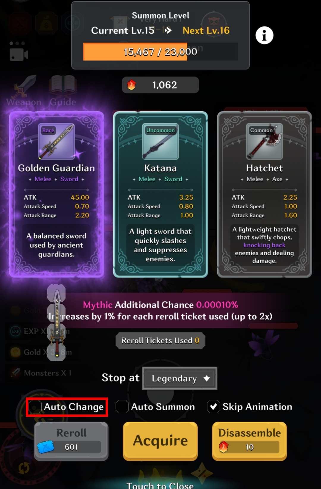 Auto Reroll Image